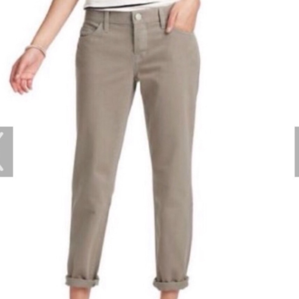 Loft khaki boyfriend jean